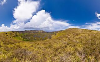 Rano Kau Volcano (From Top)