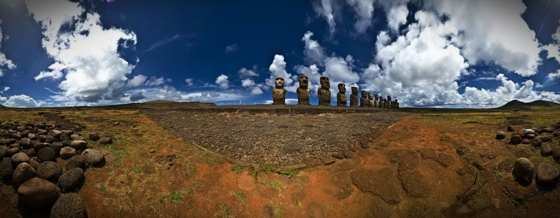 Ahu Tongariki Moai (Front Left)