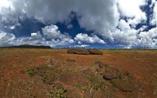 Ahu Tongariki (Fallen Moai)
