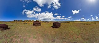 Hanga Te'E Moais