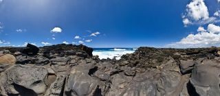 Baja Point, down the lava