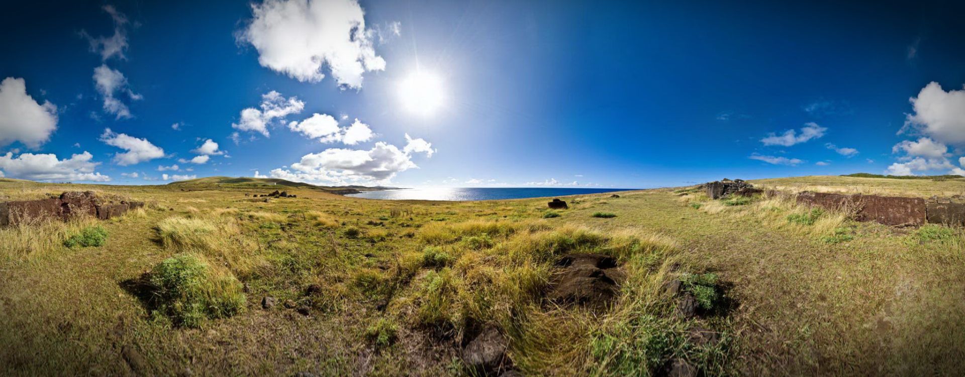 Sunrise on Ahu Vinapu