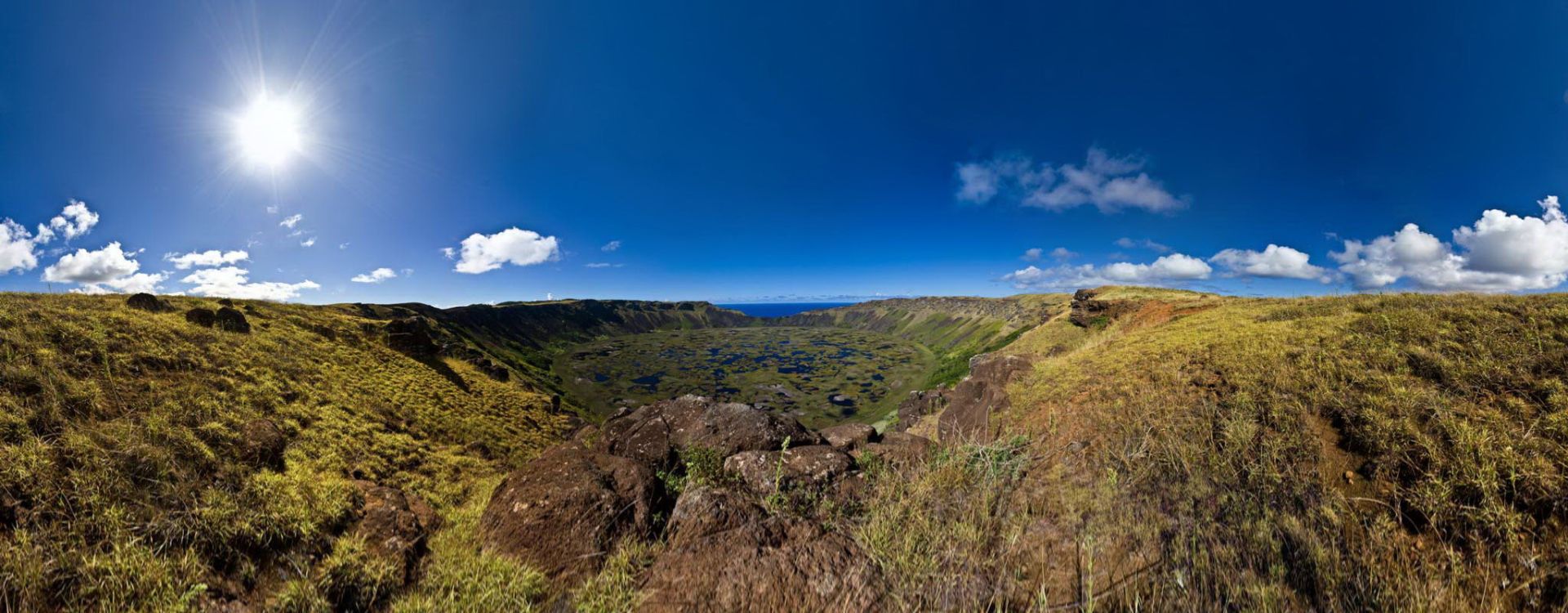 (Nearly) Inside Rano Kau Volcano