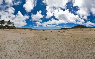 Anakena Beach (Cloudy Version)