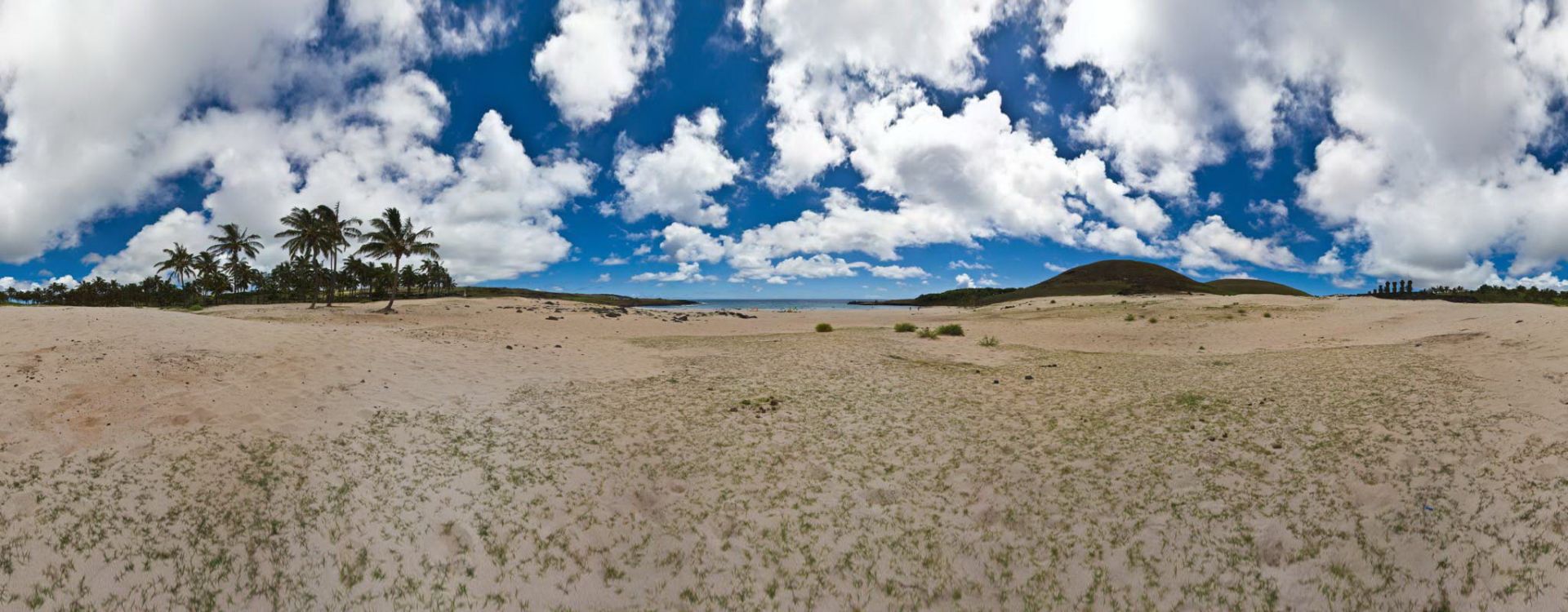 Anakena Beach (Cloudy Version)