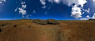 Another Day At Tongariki (The Lonely Moai)