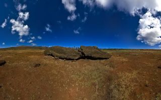 Another Day At Tongariki (The Lonely Moai)