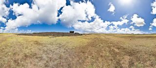 Broken Moai from Ahu Tetenga
