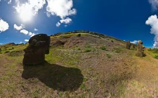 Inside Rano Raraku : Moai Land