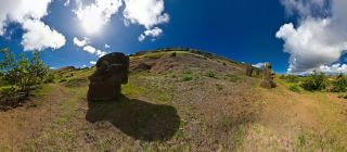 Inside Rano Raraku : Moai Land