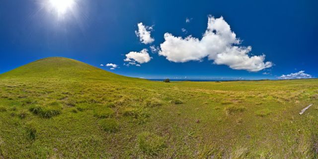 This is the place where happen Haka Pei. Haka Pei is acompetition in the Tapati festival where two banana tree stumps are tied together and used as a sled.В  The competitor lies, back down with feet facing downhill, on the sled and slide down a hill.В  The competitors are judged by speed and by their ability to stay on the sled throughout the duration of the slide.В  Check this youtube video, if you wanna see more...